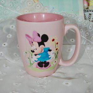 Original Walt Disney Collectible Pink Mini Mouse Mug